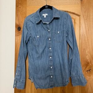 Nordstrom Blue Denim Shirt